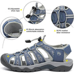 Dannto Women'S Sport Hiking Sandals Closed Toe Outdoor Athletic Walking Sandal Lightweight Summer Water Shoes