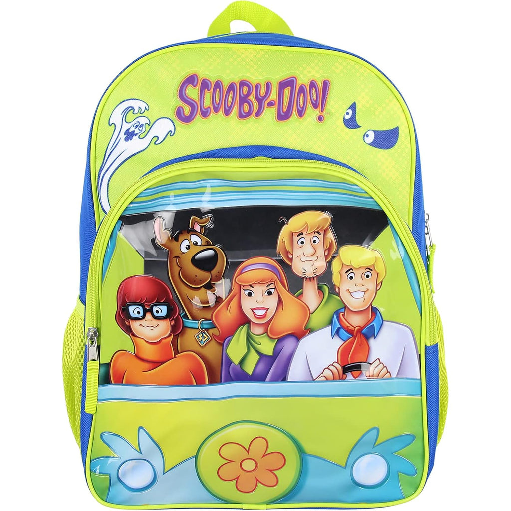 Bioworld Scooby Doo The Mystery Machine Design 16" Backpack Tote Bag
