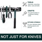 Magnetic Knife Strips（13 Inch Length),Magnetic Knife Holder for Wall/Refrigerator,Magnetic Knife Bar with Multi-Purpose Functionality as a Knife Holder, Knife Strip, Magnetic Tool Organizer
