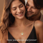 Mothers Day Gifts for Mom, Moissanite Heart Pendant Necklaces for Women, 925 Sterling Silver Necklace Engraved with 'I LOVE YOU', Ideal Anniversary Birthday Jewelry Gift for Women Wife Girlfriend Her