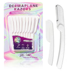 Jasclair Dermaplaning Razor (9 Count) – Face Razors for Women for Peach Fuzz, Eyebrow Shaping & Gentle Exfoliation – At Home Facial Shaver for Smooth Skin & Flawless Makeup Prep
