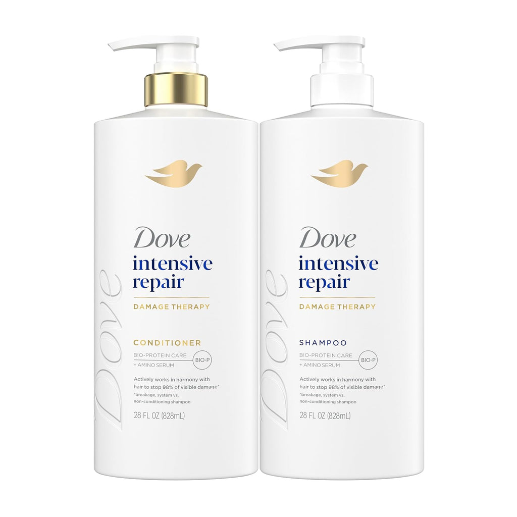 Dove Shampoo Intensive Repair 28 Fl Oz Conditioner Intensive Repair 28 Fl Oz