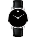 Movado Museum Classic Men'S Watch - Swiss Quartz Movement, Calfskin Strap - 3 Atm Water Resistance - Classic, Luxury Fashion Timepiece For Him - 40Mm