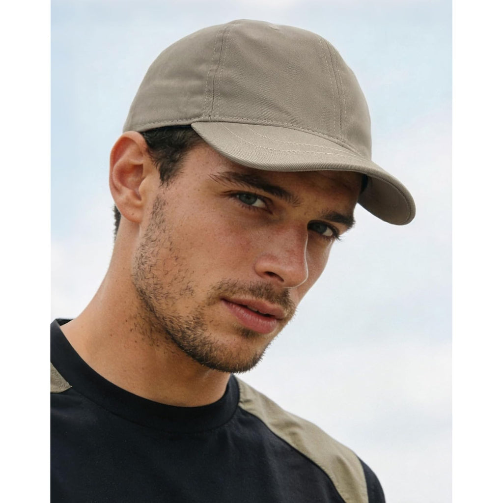 CLAPE Short Bill Baseball Cap Plain Hiphop Dad Hat Cooling Trucker Hat | Cooling, Plain, Hiphop, Dad Hat Rd02-khaki