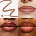 Sacheu Lip Liner Stay-N Peel Off Lip Stain Bundle — Long Lasting Waterproof Lip Tint With Hyaluronic Acid & Vitamin E — Transfer Proof Matte Finish (Core Bundle)