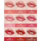 Flower Knows Swan Ballet Shine Lipstick,Hydrating Solid Lip Gloss,Moisturizing Nude peachy Tinted Lip Balm-Long Lasting Lip Gloss in Balm for Girls&Women(B02 Mary Jane)