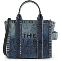 Marc Jacobs Women's The Denim Printed Leather Crossbody Tote Bag