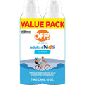 Off! Insect Repellent Aerosol For Adults & Kids, Fragrance-Free Picaridin Bug Spray For Everyday Deet-Free Protection From Mosquitoes And Ticks, 5 Oz, (Pack Of 2)