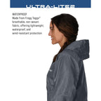 Frogg Toggs Women'S Ultra-Lite2 2-Layer Waterproof Breathable Protective Rain Suit