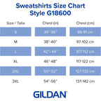 Gildan Unisex-Adult Fleece Zip Hoodie Sweatshirt, Style G18600, Multipack