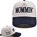 Mommin Trucker Hat For Women Embroidered Mom Baseball Cap Adjustable Canvas Vintage Hat For Casual Wear