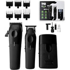 TPOB Play Barber Hair Clippers for Men 7500 RPM with Rubber Grips (Blackout 3 Set)