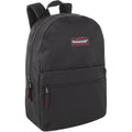 Trail Maker Classic 17 Inch Backpacks With Adjustable Padded Straps | School Backpacks For Girls, Boys (Black)