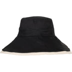 Sun Hat for Women Wide Brim Reversible Double-Sided UV Protection Cotton Fishing Bucket Hat Summer Beach UPF 50+