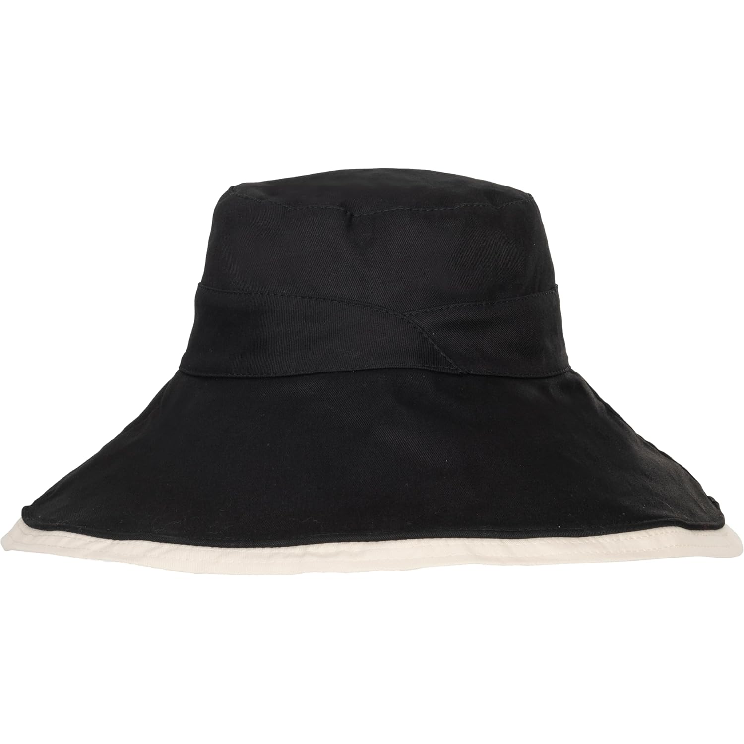 Sun Hat for Women Wide Brim Reversible Double-Sided UV Protection Cotton Fishing Bucket Hat Summer Beach UPF 50+