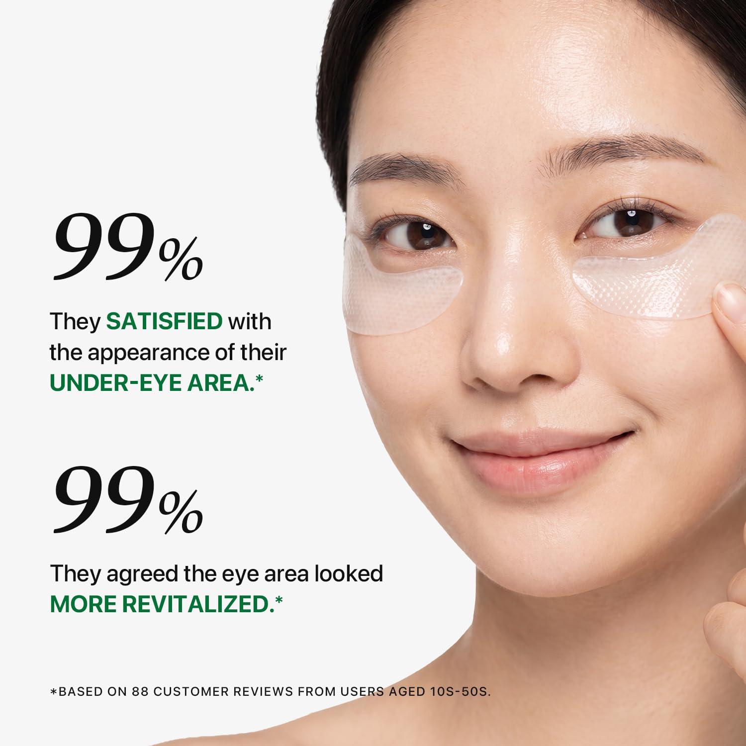 Nature Republic Real Squeeze Aloe Vera Eye Patch | Under Eye Masks For Dark Circles & Puffy Eyes, Cooling & Hydrating Glow, Korean Skin Care For All Skin Types (60 Count)