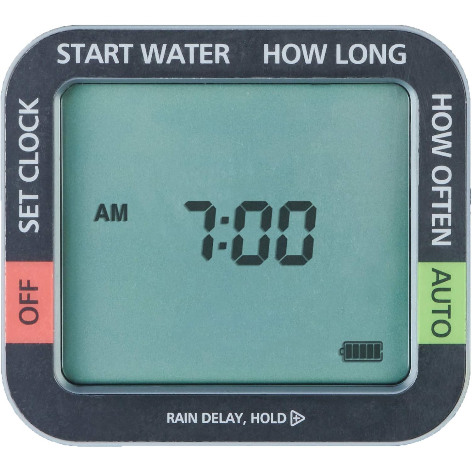 Melnor 65140Amz 4 Zone Digital Timer, Black, Yellow