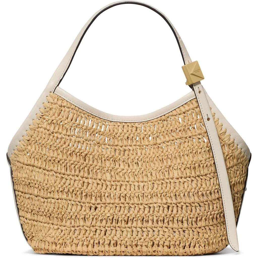 Kate Spade New York Women'S Deco Fine Grain Leather Small Tulip Tote