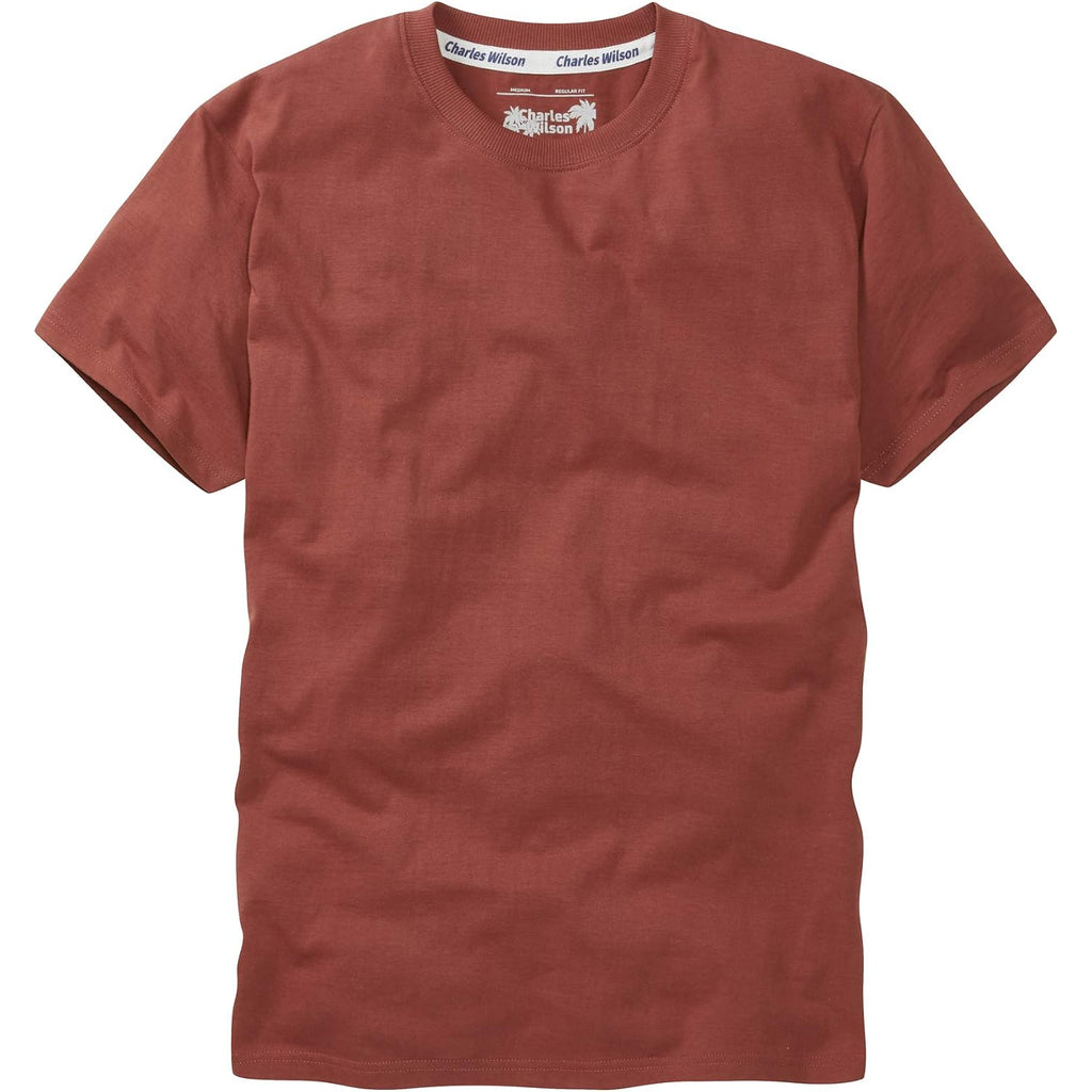 Charles Wilson Men'S 5 Pack Crew Neck T-Shirt