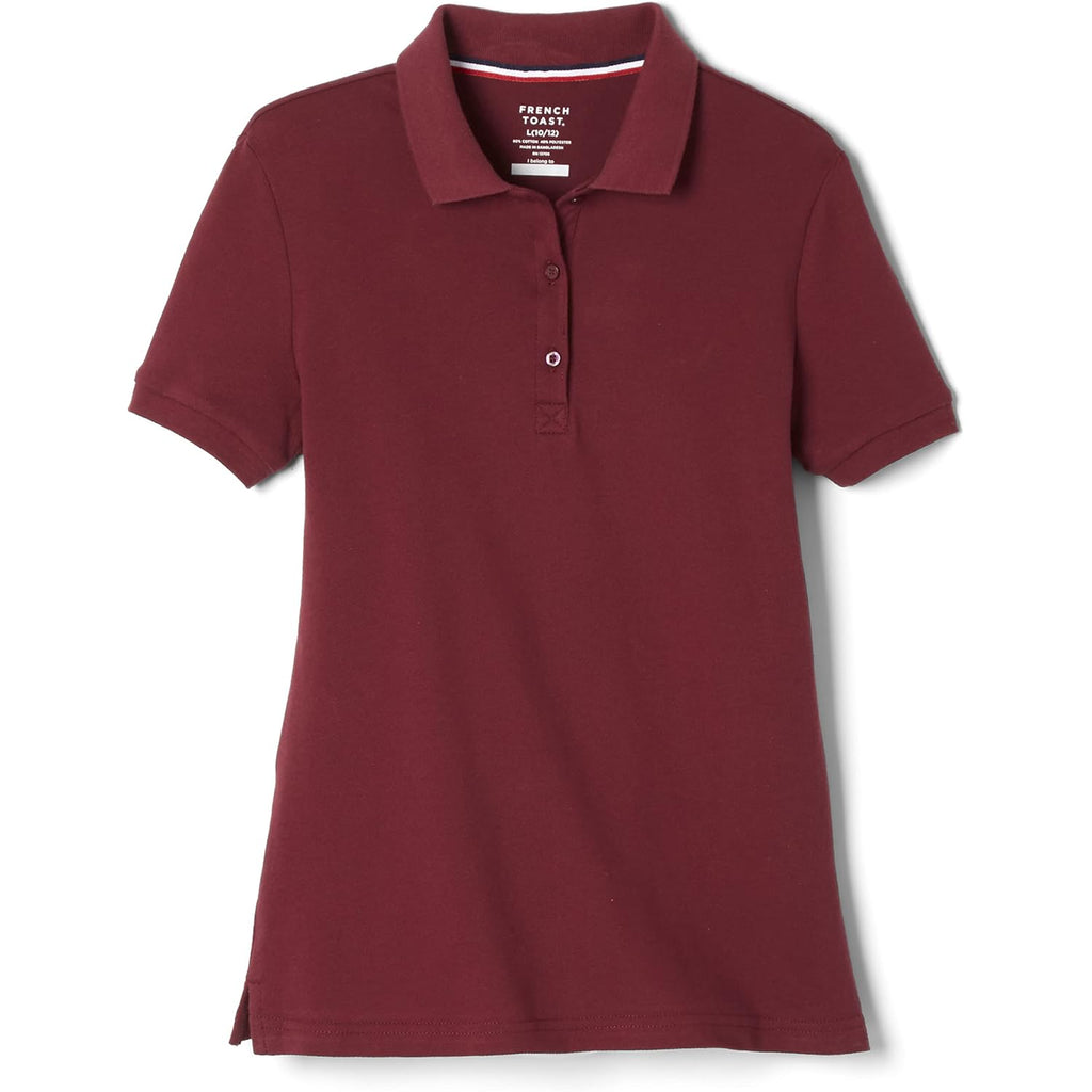 Women's Cotton Blend Stretch Pique Short Sleeve Polo Shirt