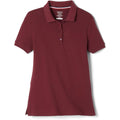 Women's Cotton Blend Stretch Pique Short Sleeve Polo Shirt