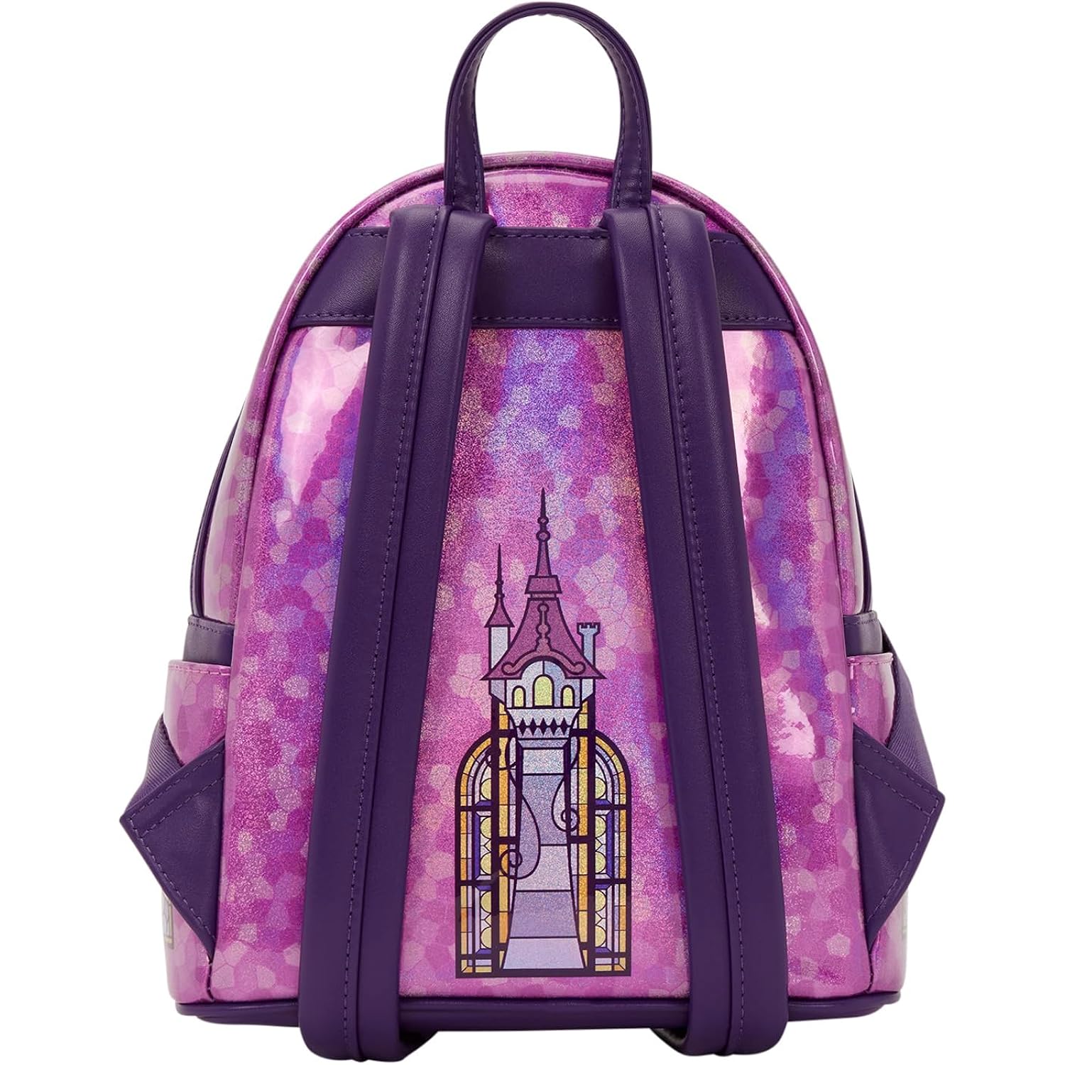 Loungefly Disney Stained Glass: Rapunzel Mini-Backpack, Amazon Exclusive
