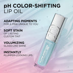 L'Oreal Paris Plump Ambition Ph Hyaluron Lip Oil, Color Shifting Lip Tint With 24Hr Hydration, Volumizing Shine And Lasting Color, 020 Ph Rosé
