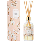 Reed Diffuser Oil Set With Reed Sticks, Clean Linen Aromatherapy Oil Scent Diffuser For Home Office Bathroom Decoration Perfume And Gifts 3.38 Oz/100Ml