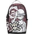 Bioworld One Piece Luffy Character Art 18.5” Adult Brown Backpack