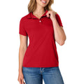 Hanes Womens Performance Polo, Single Or 3-Pack, Sport Cool Dri Moisture-Wicking Polo Shirt, 40+ Upf Protection