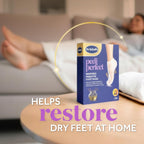Dr. Scholl's Pedi Perfect Warming Paraffin Spa-Inspired Foot Mask-Hydrating Blend of Paraffin Wax, Coconut, Argan & Jojoba Oil, Helps Restore & Moisturize Dry, Cracked Feet at Home, Reusable up to 4x