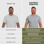 Patriot Crew Men'S 6 Pack Midnight Fresh T-Shirt, American Graphic Tee, Patriotic, Usa & Freedom Style Shirt