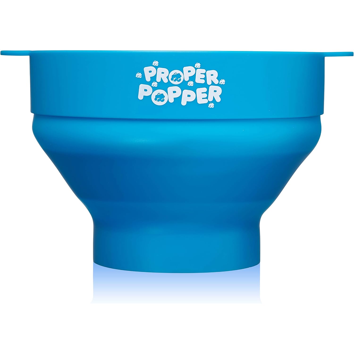 The Original Proper Popper Microwave Popcorn Popper, Silicone Popcorn Maker, Collapsible Bowl Bpa Free & Dishwasher Safe - (Turquoise)