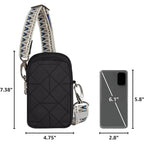 Travelon Anti-Theft Boho 2 Compartment Phone Crossbody