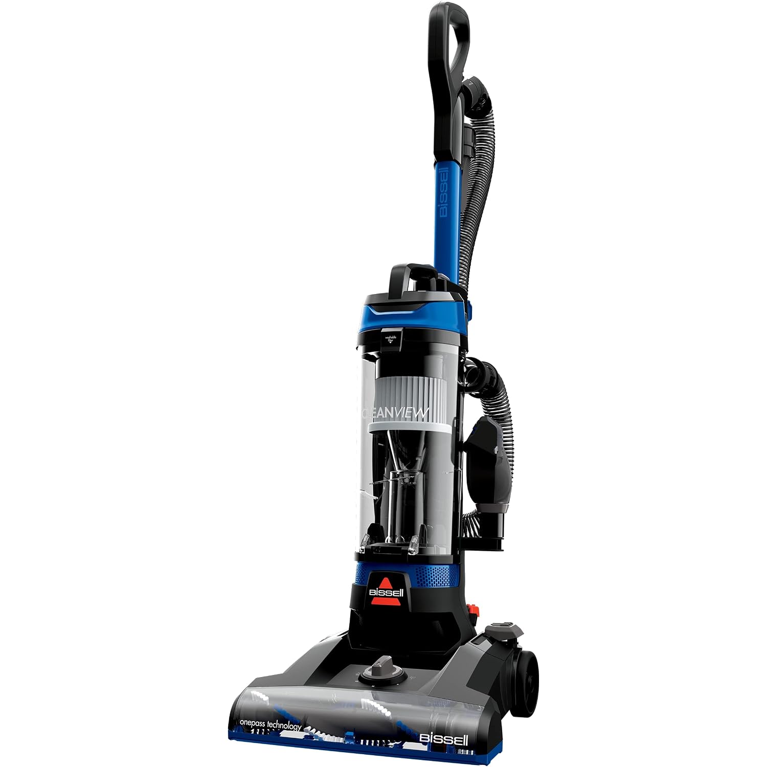 Bissell Cleanview Upright Vacuum With Active Extension Wand, Xl 2L Dirt Tank Capacity, Powerful Suction & Onepass Technology For Carpets & Hard Floors, 3536
