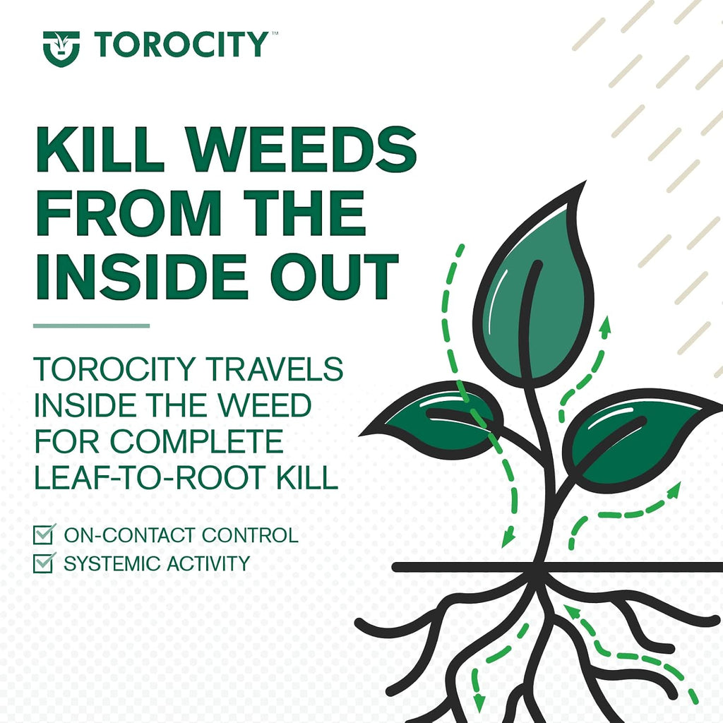 Atticus Torocity Mesotrione Herbicide (8Oz) - (Compare To Tenacity) | Post-Emergent Weed Killer Concentrate For Lawns, Crabgrass Killer, Clover, Foxtail Killer, Dandelion, Nutsedge And More