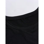 Floerns Men'S Cross Print Short Sleeve T Shirt Crewneck Tee Shirts