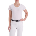 Dickies Women's Casual Leather Jean Workwear Belt With Round Harness Buckle