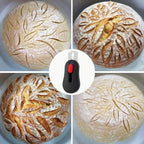 SUMAJU Magnetic Bread Lame with Extractable Blade - 20 Razor Blades,Dough Scoring Tool for Sourdough Breads baking & Bread Making Tools