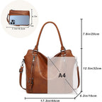 Tantomi Tote Handbags For Women Brown Hobo Handbags Purse And Handbags Shoulder Crossbody Bags For Work Travel Everyday