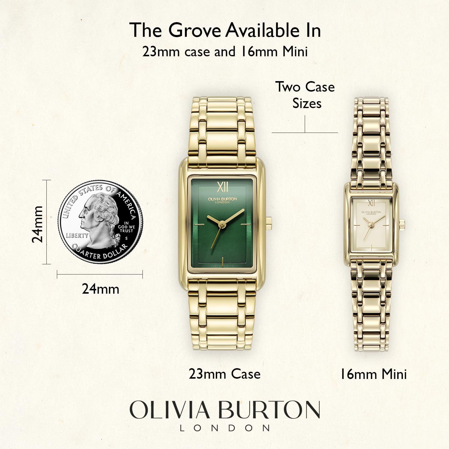Olivia Burton Mini Grove 16Mm Women’S Quartz Watch