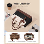 LOVEVOOK Purses for Women,Leather Tote Purse and Handbags,Satchel Shoulder Crossbody Top Handle Bags with Zipper