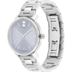 Movado Bold Women'S Swiss Quartz Watch, Stainless Steel Bracelet Modern, Elegant Timepiece - Gift For Her 34Mm