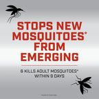 Ortho Home Defense Mosquito Kill & Prevent, 1 Mosquito Station & 2 Bands | Controls Mosquitoes And Larvae, Silent, Easy-To-Use, Mosquito Killer Protects Up To 4,300 Sq. Ft., 2 Months Protection