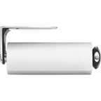Simplehuman Wall Mount Paper Towel Holder, Under-Cabinet Or Wall Mounted Rack, Horizontal Or Vertical Install, One-Handed Tear With Tension Spring, Quick-Release Knob, Brushed Stainless Steel