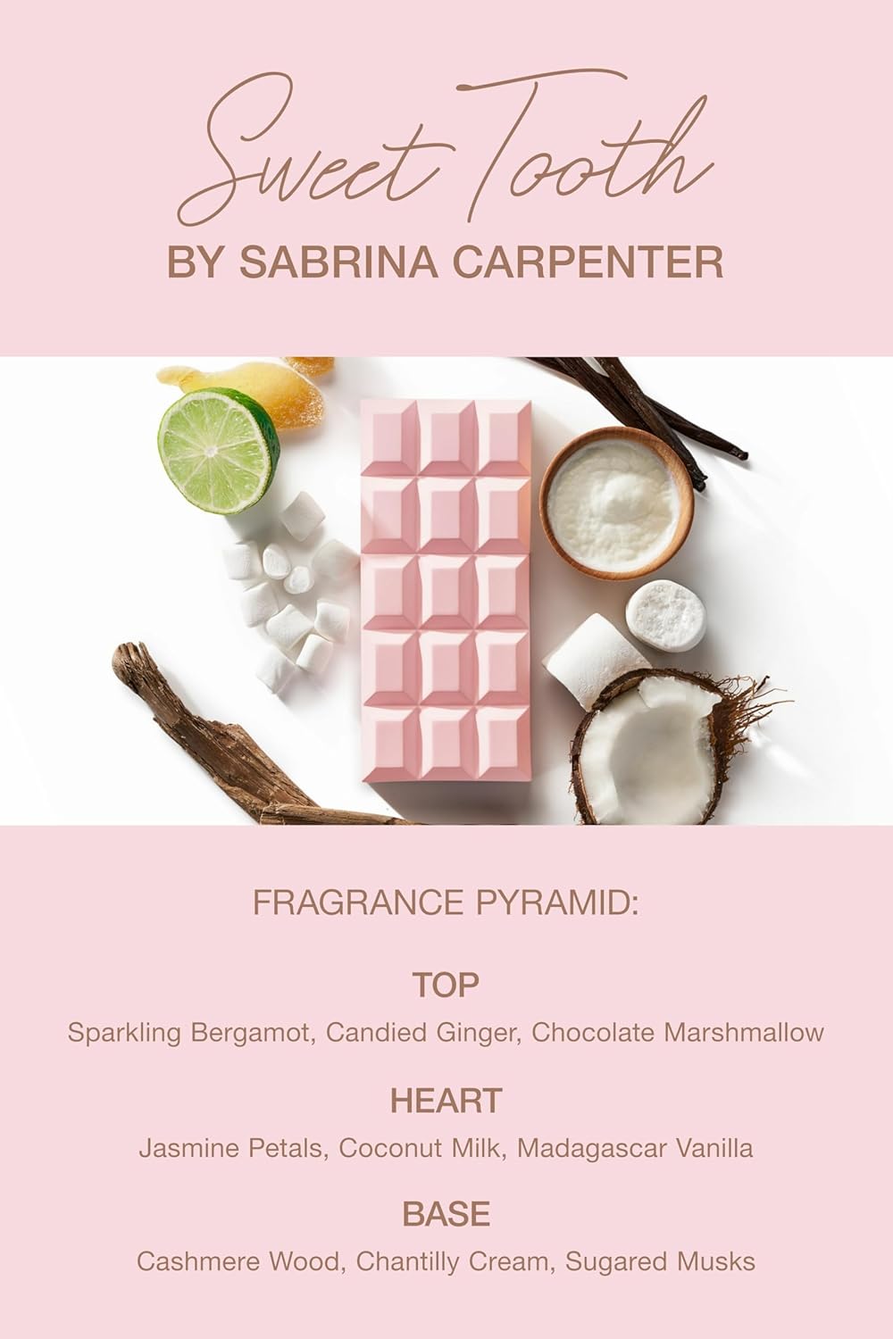 SCENT BEAUTY Sabrina Carpenter Eau de Parfum - Sweet Tooth - 1 fl oz