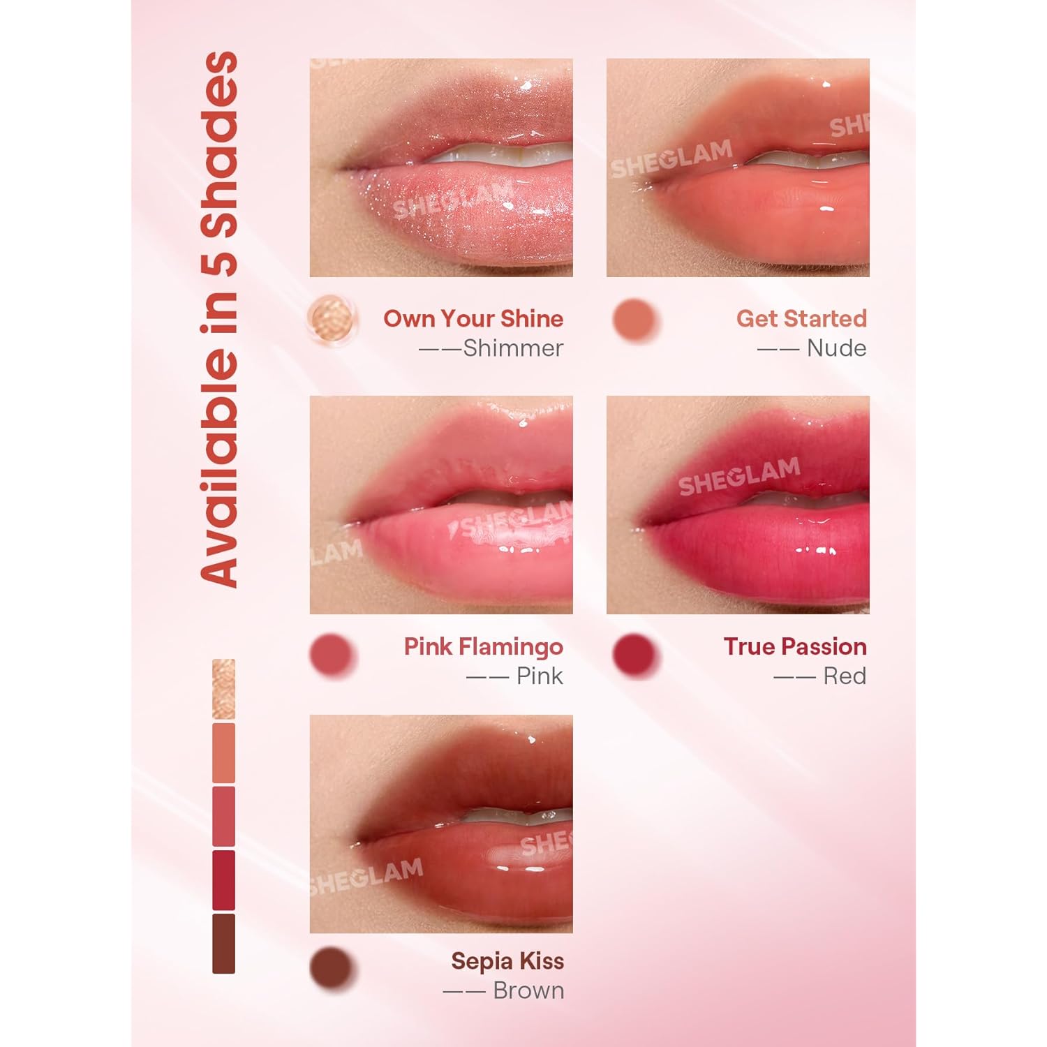 SHEGLAM Booster Shine Plumping Lip Gloss-Get Started