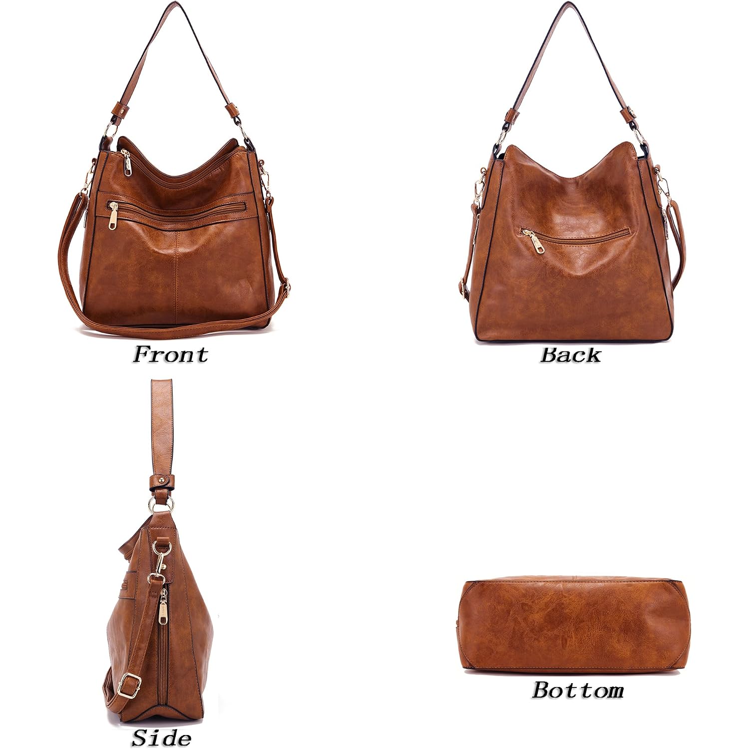 Purses For Women Handbags And Wallet Set Large Hobo Crossbody Bag Ladies Purse Totes 4 Pcs | And Wallet Set