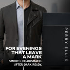 Perry Ellis Midnight Eau De Toilette Spray for Men - Mens Cologne, Long Lasting Perfume, EDT, Fragrance with Notes of Warm Woods, Cinnamon & Amber - 3.4 fl oz (100 mL)