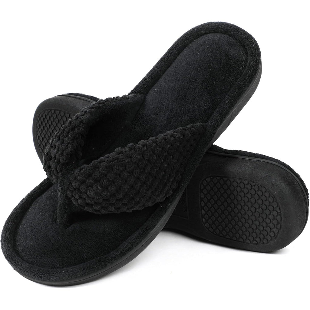 Ultraideas Women'S Popcorn Flip Flop House Slipper With Memory Foam, Gift For Women Mom